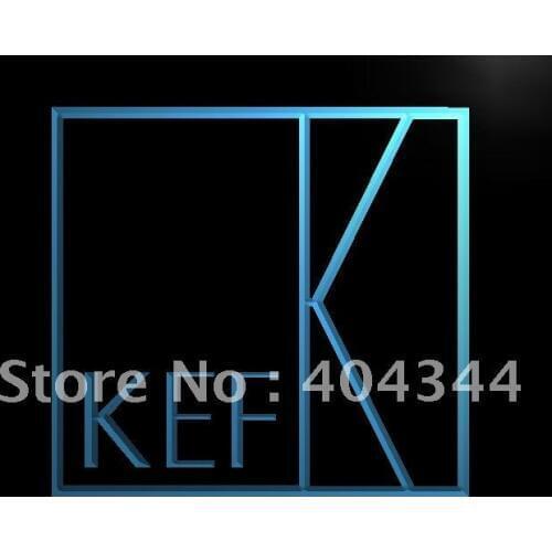 LL039- KEF Home Audio Theater LED Neon Light Sign home decor crafts