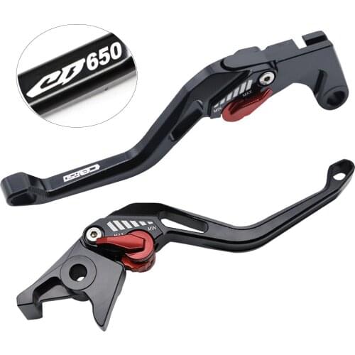 LOGO For Honda CB 650F 650R CBR650F CBR650R CB CBR 650 R F 2014-2020 2021 Motorcycle Accessories Adustable Brake Clutch Levers