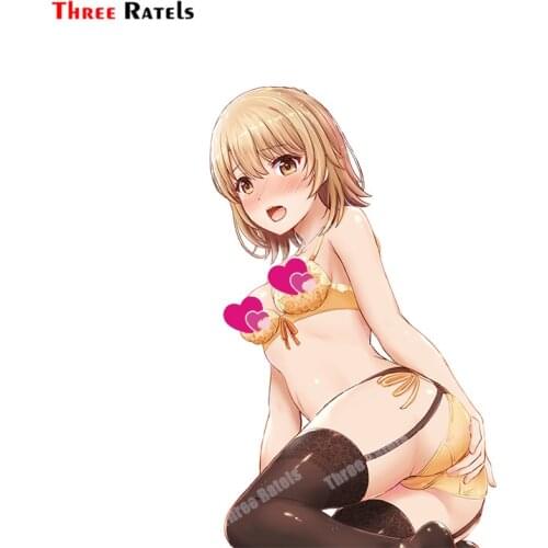 Three Ratels A894 Isshiki Iroha Yahari Ore No Seishun Lovecome Wa Machigatteiru Different Style Of No Mosaics Girl Decal Sticker