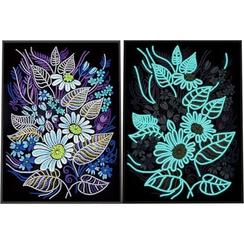 Night Luminous Diamond Painting Special Shaped Butterfly Diamond Embroidery Cross Stitch Kit Rhinestone Home Decoration Gift
