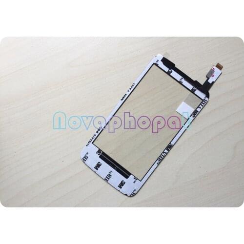 Novaphopat 4.0 inch Black touchscreen For Lenovo A376 Touch Screen Digitizer Front Glass Panel Replacement +tracking