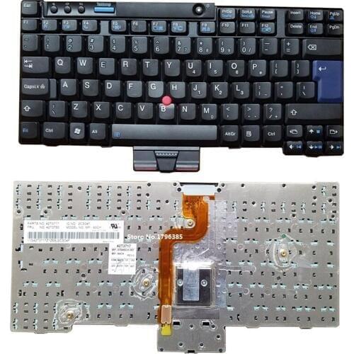 SSEA New English Keyboard for IBM Lenovo X200 X201 X200S X200T X201I X201S laptop US keyboard