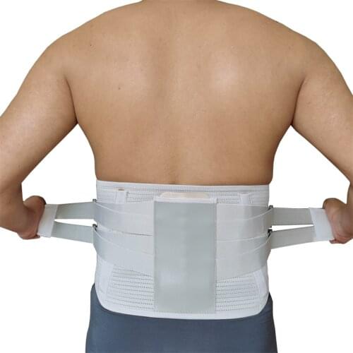 Newest Design Adjustable Double Pull Orthopedic Posture Corrector Brace Lower Back Lumbar Support Widened Belt Slimming Product