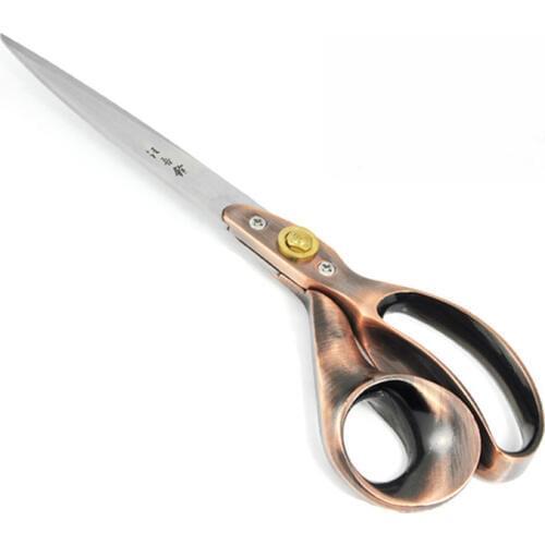 Free shipping 11 inch stainless steel profession tailor scissors traditional cloth dressmakers shear