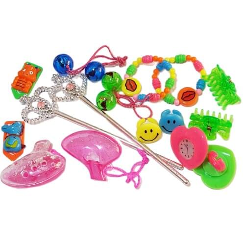 Lot of 48 Pcs (8 design x 6 each item) Mix-E Girls Kids Loot Pinata Bag Birthday Party Favour Toys Fillers favors gift novelty