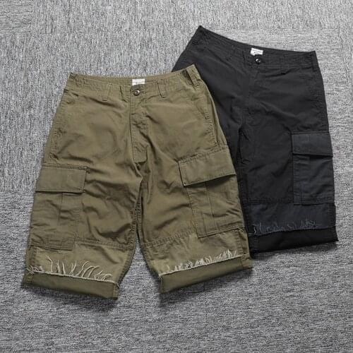 WTAPS JUNGLE CHOPPED Cargo Shorts Cotton Board Pants Casual Basketball Women Men Clothing Summer Gym Running Streetwear Workout