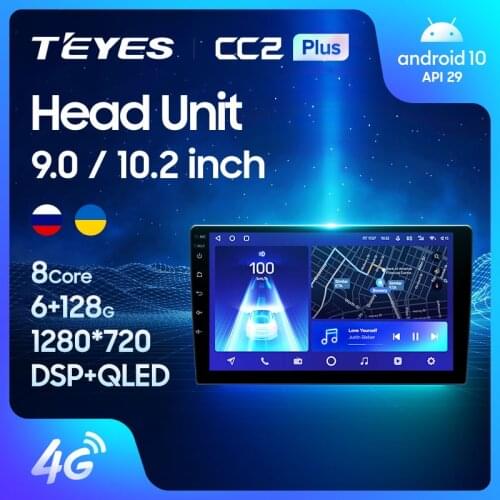 TEYES CC2 Plus For Toyota Volkswagen Hyundai Kia Renault Suzuki Honda Audi Lada Nissan Car Radio Multimedia Video Player Navigation GPS Android No 2din 2 din dvd