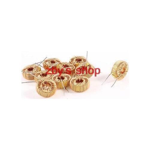 10 x T50-26B 13x7.7x6.35mm Inductor Size Ferrite Core Toroid Toroidal Inductor 150uH 1.6A Coil Lead Diameter 0.5mm