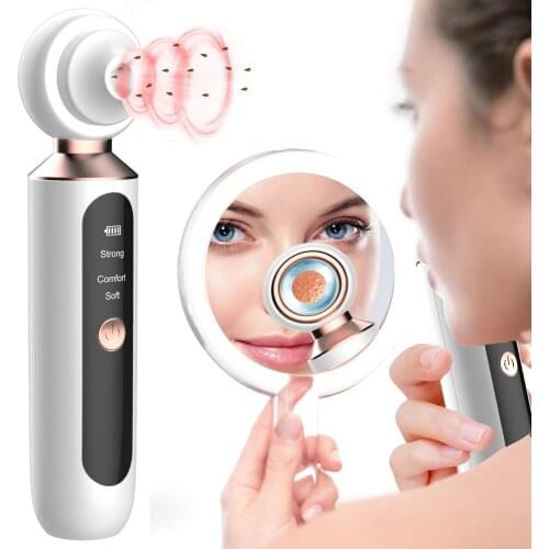 Blackhead Suction Instrument Built-In LED Supplement Light Household Electric Painless Pore Suction Cleansing Clean Instrument
