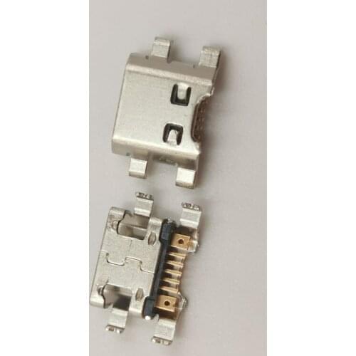 100Pcs USB Charging Dock Plug Charger Port Connector For LG Q6 Plus M703 M700 US700 X600 Q6Plus X400 K420 K428 SU640 Micro Jack