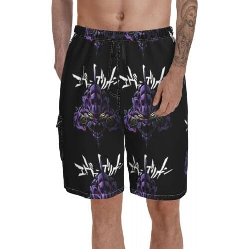 Berserk Anime Board Shorts Men Bathing Swimming Trunks Polyester Pattern Swim Trunks