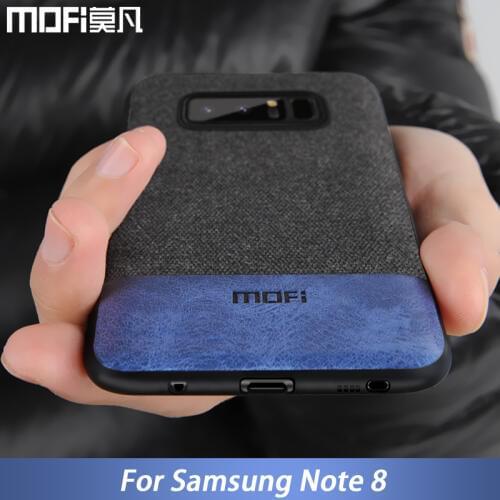 MOFi case for Samsung note 8 case cover silicone edge men business note 8 back cover for samsung galaxy note 8 note8 case