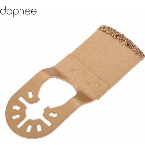 Dophee 1Pc Carbide Oscillating Tool Saw Blades For Renovator Power Tools As Fein Multimaster Dremel Wood Metal Cutting 32.5*30mm