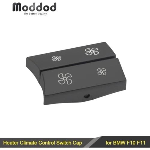 Heater Climate Control Switch Cap for BMW F10 F11 Fun Button Wind Air Conditioning Cover Protective Kit