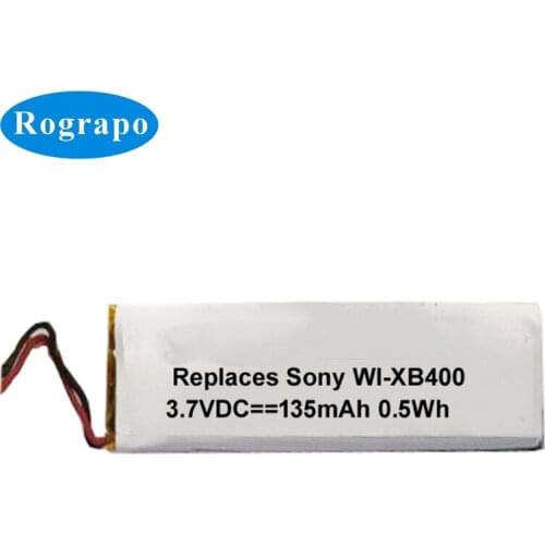 New Li-Polymer 135mAh Replacement Battery For Sony WI-XB400 Acumulator