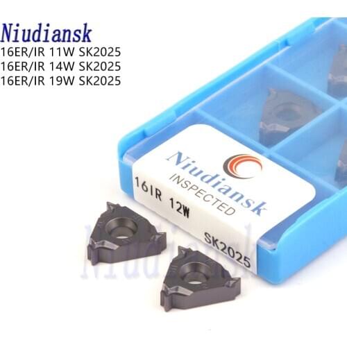 16ER 11W 14W 19W SK2025 Carbide Insert CNC Lathe Tool 16IR Thread Turning Tool For Processing Steel,Stainless Steel Turning Tool