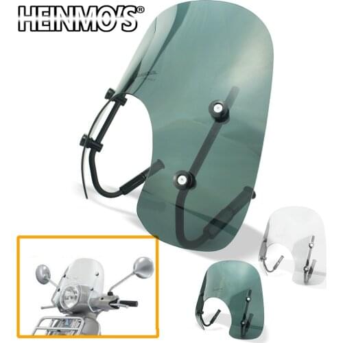 For Piaggio Vespa Primavera 150 Windshield Wind Deflector Scooter For Vespa Primavera150 Motorcycle Accessories Air Deflector