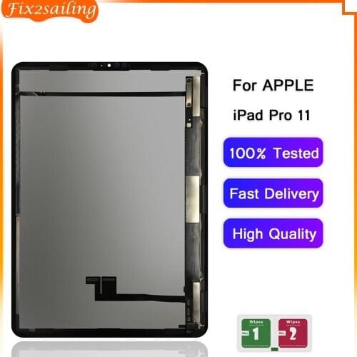 LCD Display For Apple iPad Pro 11 2018 2020 A1980 A1934 A1979 LCD Display Digitizer Sensors Assembly Panel Replacement