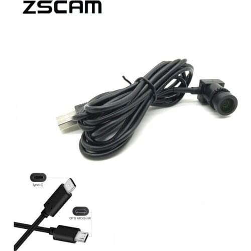 ZSCAM 720P/1080P USB 2.0/Type-C/OTG Micro USB Camera Mini Size CCTV Cam For Computer/Android Mobile Phones Equipment Use