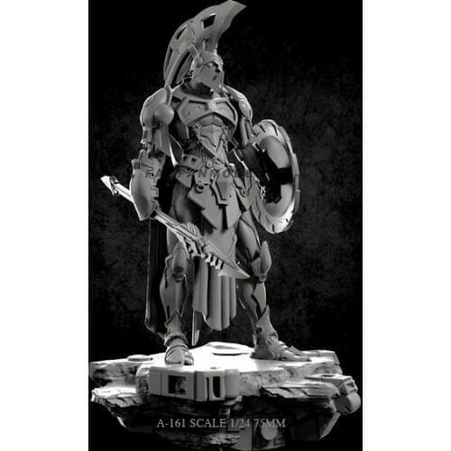 1/24 75mm Resin Figure Kits General celestial pole Self-assembled A-161