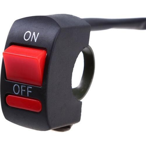 1pcs Motorcycle ATV Bike Handlebar Kill Stop Switch On Off Button Connector Universal