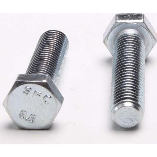 10PCS 8.8 High-Strength Galvanized Hex Bolts Hex Bolts Hex Screws M5*16
