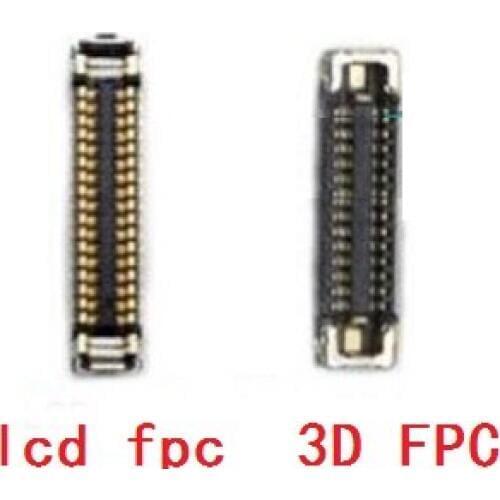 10pcs/lot Original new LCD display 3D touch FPC plug Connector for iPhone XS XS MAX on mainboard motherboard
