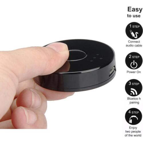3.5mm Bluetooth Transmitter Multi-point Wireless Blutooth Audio Music Stereo Transmite Dongle Adapter for TV PC Tablet MP3