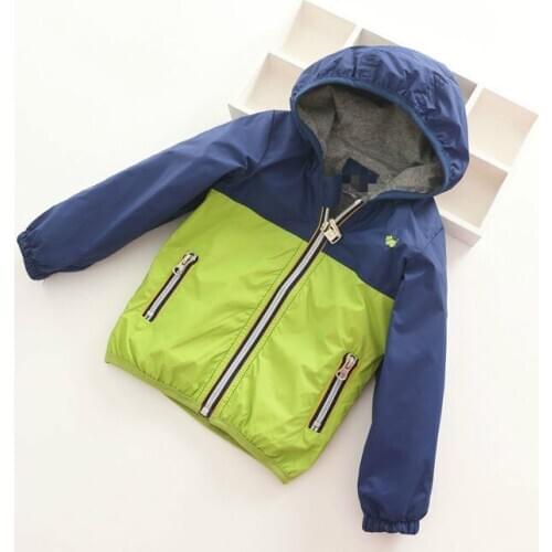 BBD Toddler Jacket New Spring Children Baby Boys Coat Hooded Zipper Windbreaker Infants Tops Kids 0-1-2 Years Fashion Clothes
