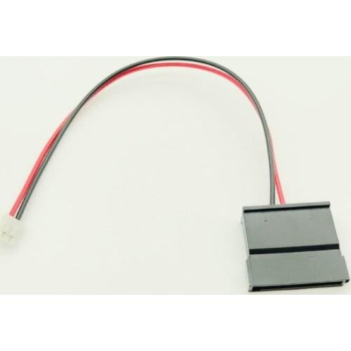 BTBcoin Computer Cables Mini 2Pin to SATA Power Cable Sleeved Cable PC SATA Power Connector SATA Power Adapter Cables 22AWG 15cm