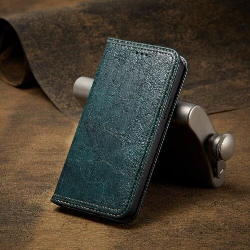 2021 Flip Cover All Edges Phone Case For iPhone 7 8 Plus X XR 11 12 Pro Max Mini 2020 SE Leather Soft Rubber Bags Retro Business