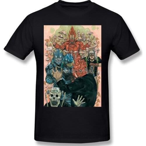 TShirt For Men Fashion Cotton Dorohedoro Cayman Dokuga Cave Comics T Shirt Anime Men Tee Streetwear Harajuku