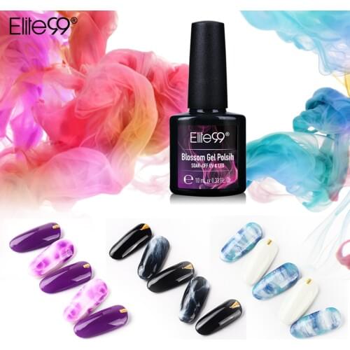 Elite99 10ml Nail Art Drawing Blossom Gel Nail Polish Transparent Blooming Effect Flower Pure Gel Polish Soak off Painting Gel