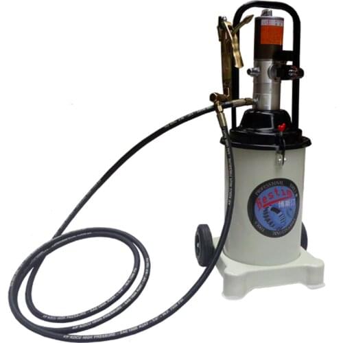 13L capacity high pressure butter machine, pneumatic roller lubricator, multipurpose grease gun universal gun with oil pipeline