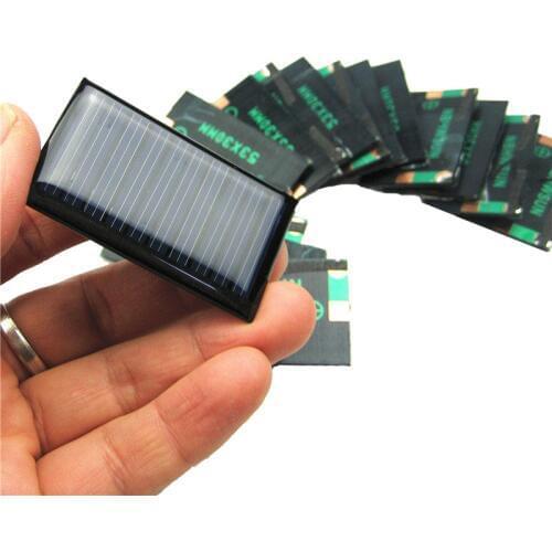 Mini 0.15W 5V Solar Panel DIY Battery Cell Charger Module Portable Panneau Solaire Energy Board 53*30mm
