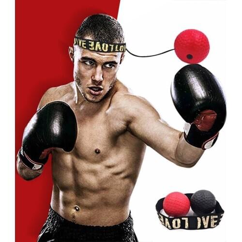 Boxing Reflex Speed Punch Ball MMA Sanda Raising Reaction Hand Eye Training Gym Muay Thai Fitness Exercise Accessories