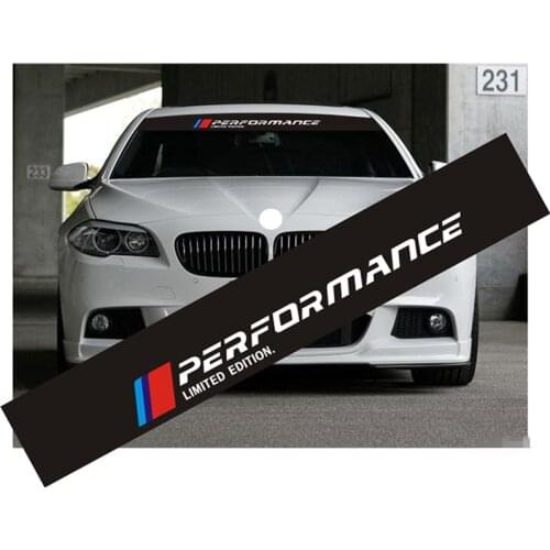For BMW E46 E39 E90 E91 E60 E36 E92 E30 E34 E70 E87 Car Front Rear Windshield Sticker Styling Automobile Car Tuning Accessories