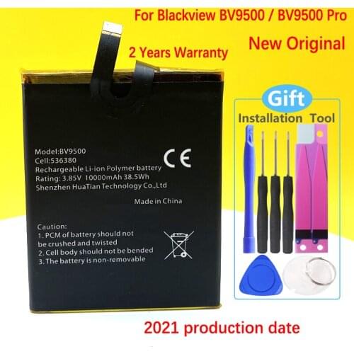 NEW Original 10000mAh BV9500 Battery For Blackview BV9500 Pro Phone +Tracking Number