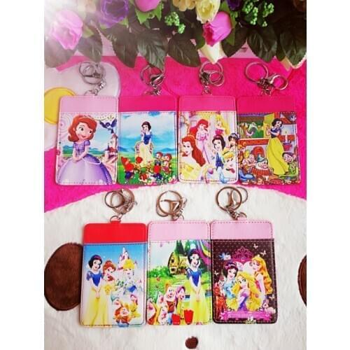 IVYYE Princess Style Cartoon Plush Purse dolls Plush mini Stuffed Card Coin Purse Cute Animal bags Holder Cash soft Gifts NEW