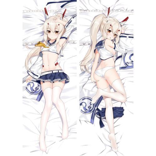 Japanese Anime Dakimakura Azur Lane Characters sexy girl pillow cover okazaki yuma body Pillowcase