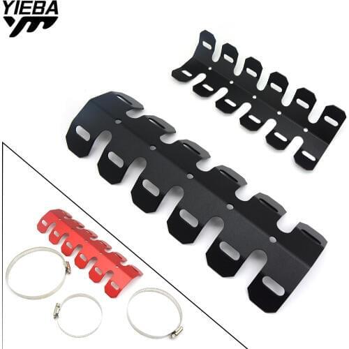 Motorcycle Exhaust Pipe Guard Protector Heat Shield FOR Honda CBR 600 954 1000 RR Suzuki GSXR 600 750 1000 Tmax 500 530 XJR 400