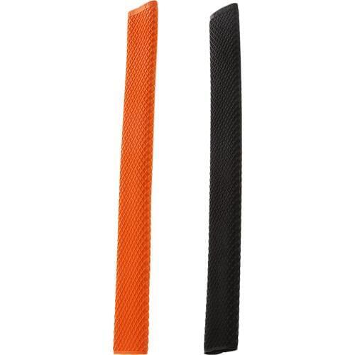 2 Pieces American Billiard Non Slip Rubber Cue Grip Handle Grips Sleeve for Pool Accessory