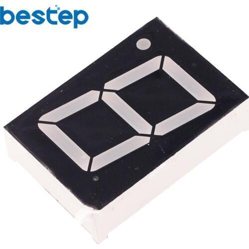 10PCS 1Bit Digital Tube 7 segment 1.2" inch Red LED Display Common Anode