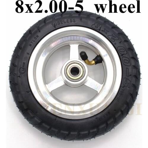 The wheel is suitable for refitting solid wheels (bearing 12mm) of Kugoo S1 S2 S3 scooter to inflatable wheels