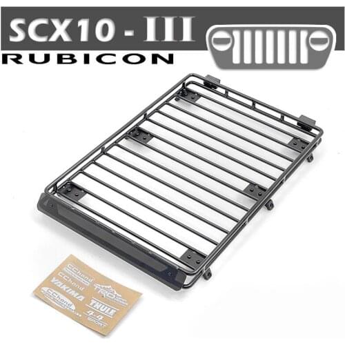 Metal luggage rack for AxialSCX10 III Jeep rc car parts