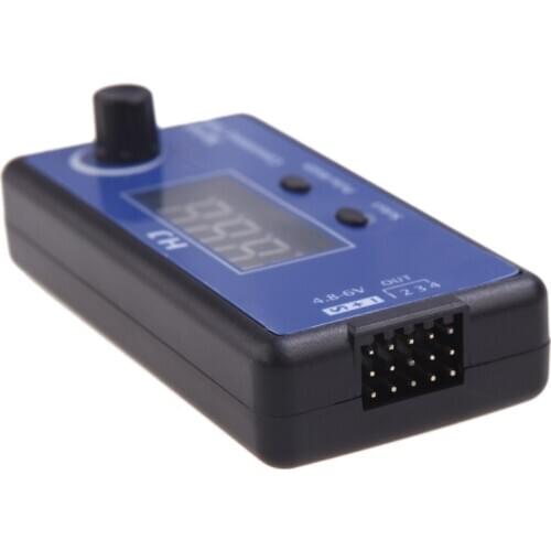 DC 4.8-6V Mini 3 Modes Multifunctional Motor ESC Consistency Tester Digital Servo Tester for RC Multicopter Car RC Tools