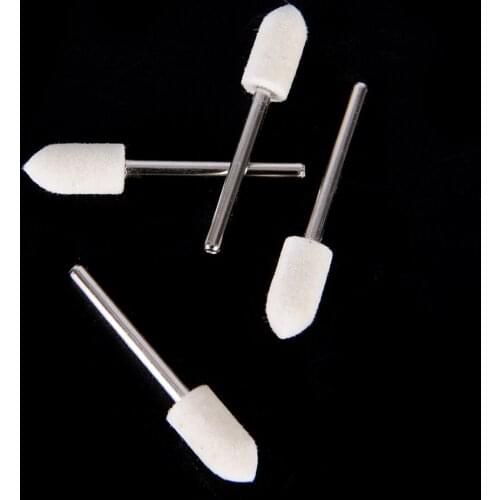 25pcs/lot 3mm X 8mm Felt Polishing Buffing Pad Head Set For Rotary Tools Dremel Accessories Polishing Head