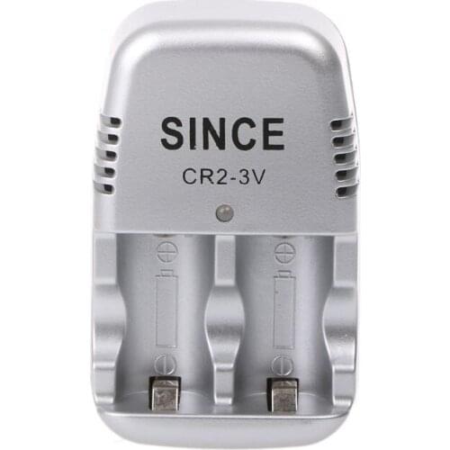 3V Wall Travel Home Wall Charger For CR2 Lithium Rechargeable Battery US Plug E56B