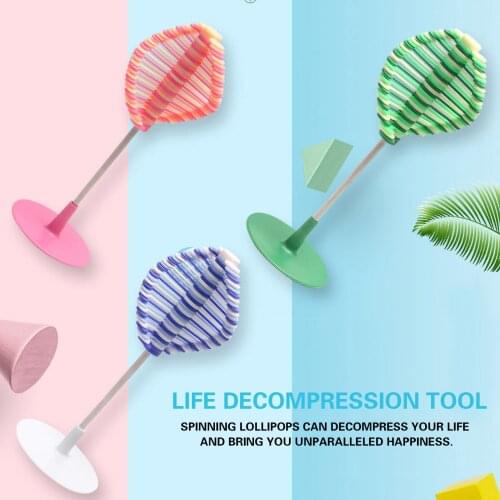 New Magic Rotating Spin Stress Relief Spinner Toy Kids Adult Autism Pressure Puzzle Desk Accessories Fun Decompression Toy 2021