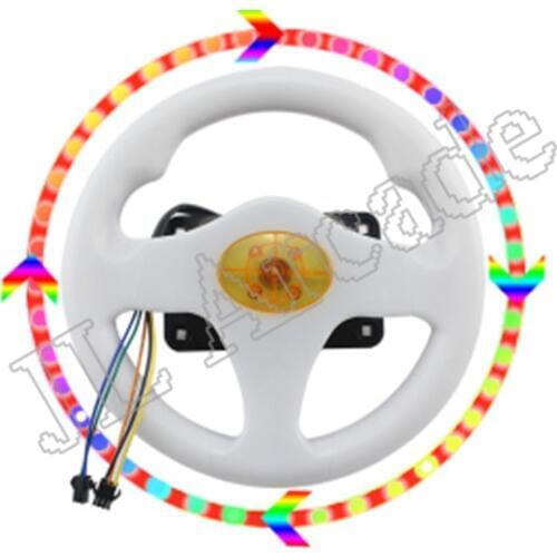 31 in 1 Racing Car FIRE CAR Accessories Steering Wheel LED wheel parts for Arcade Childrens Game Machine Swing Machine